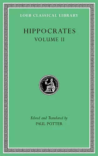 Hippocrates, Volume II cover