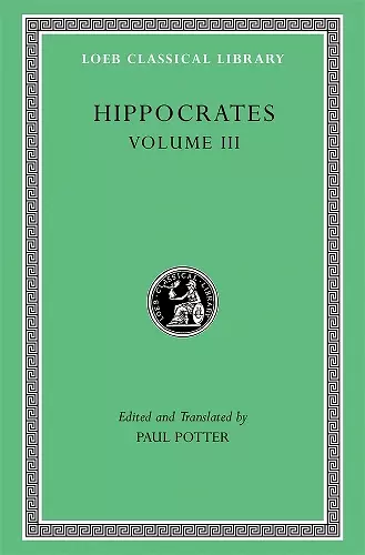 Hippocrates, Volume III cover