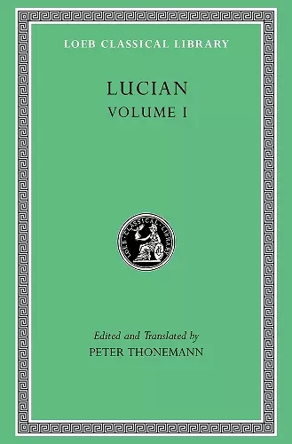 Lucian, Volume I cover