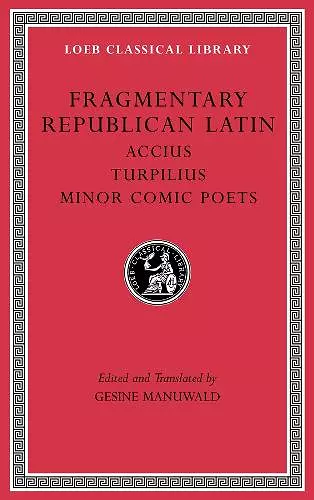 Fragmentary Republican Latin, Volume VIII cover