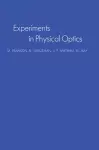Experiments In Physical Optics cover