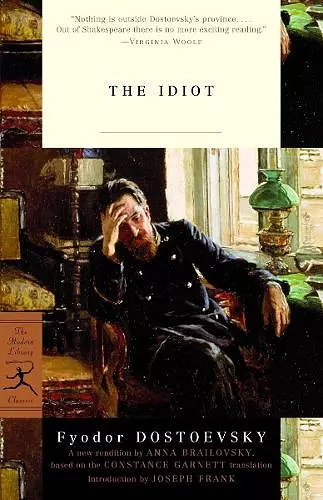 The Idiot cover