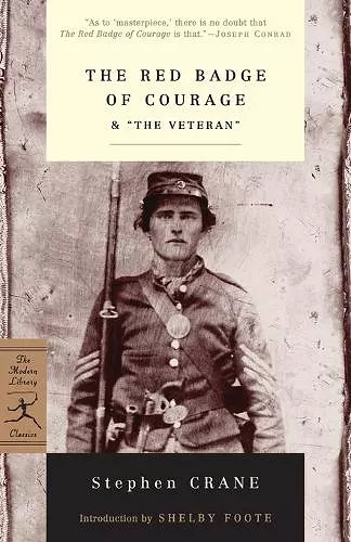 The Red Badge of Courage & "The Veteran" cover