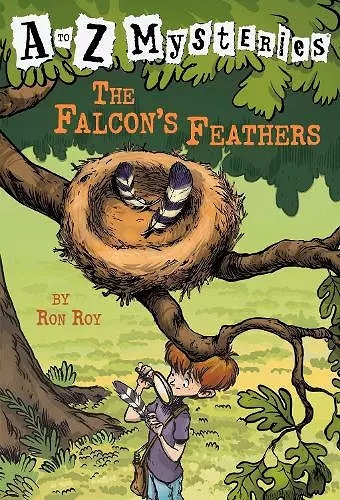 A to Z Mysteries: The Falcon's Feathers cover