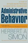 Administrative Behavior, 4th Edition cover