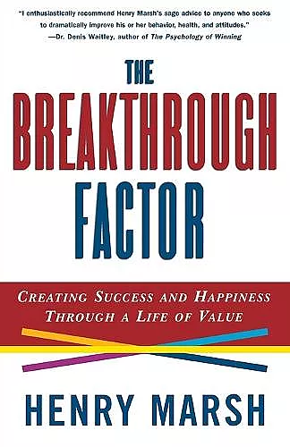 The Breakthrough Factor cover