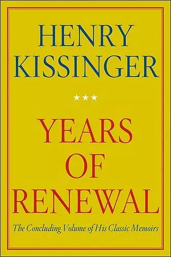 Years of Renewal cover