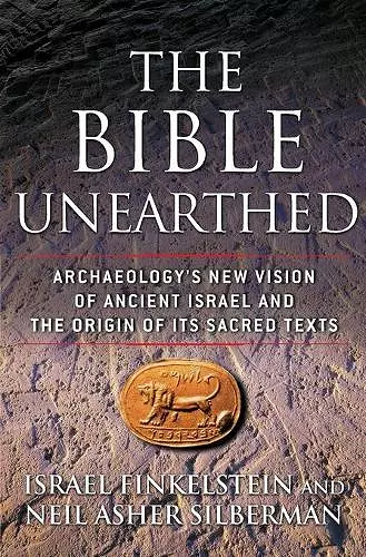 The Bible Unearthed cover