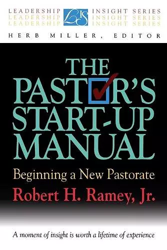 The Pastor's Start-up Manual cover