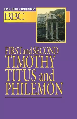 First and Second Timothy, Titus and Philemon cover