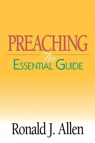 Preaching an Essential Guide cover