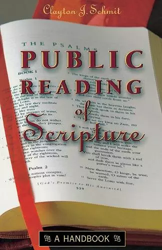 The Public Reading of Scripture cover