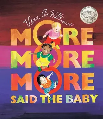 "More More More," Said the Baby Board Book cover