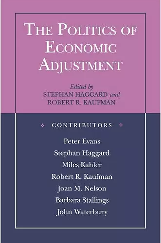 The Politics of Economic Adjustment cover