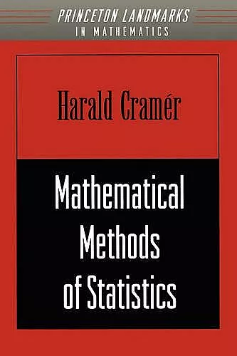 Mathematical Methods of Statistics (PMS-9), Volume 9 cover
