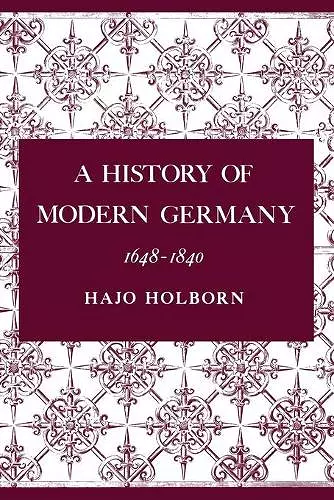 A History of Modern Germany, Volume 2 cover