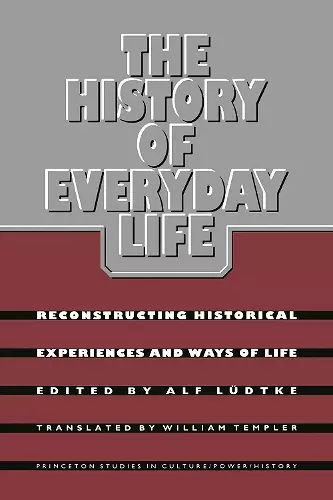 The History of Everyday Life cover