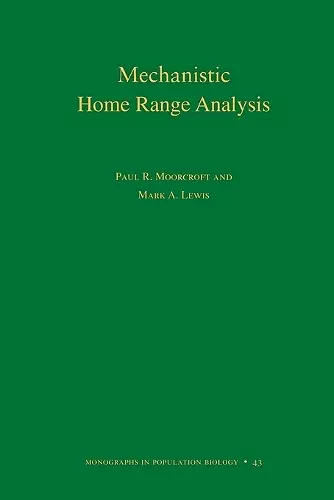 Mechanistic Home Range Analysis cover