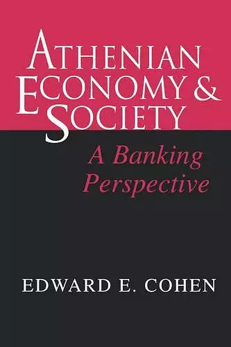 Athenian Economy and Society cover