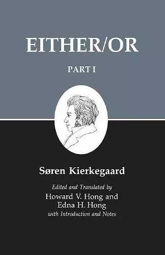 Either/Or, Part I cover