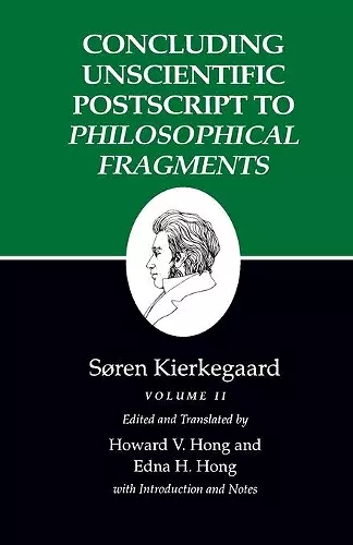 Concluding Unscientific Postscript to Philosophical Fragments cover