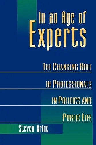 In an Age of Experts cover