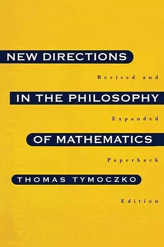 New Directions in the Philosophy of Mathematics cover