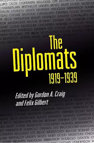 The Diplomats, 1919–1939 cover