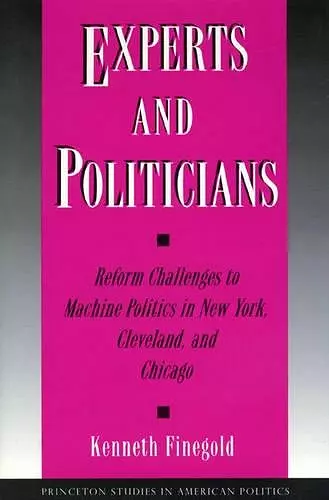 Experts and Politicians cover