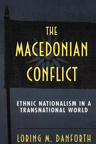 The Macedonian Conflict cover