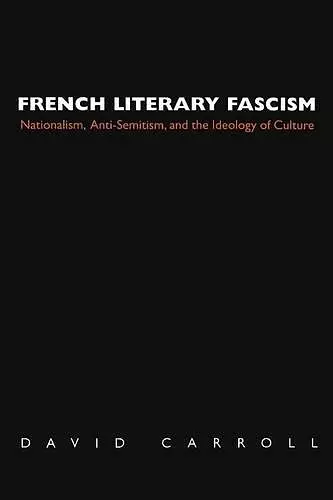 French Literary Fascism cover