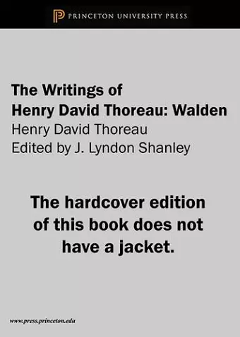 The Writings of Henry David Thoreau cover