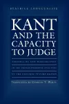 Kant and the Capacity to Judge cover