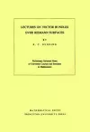 Lectures on Vector Bundles over Riemann Surfaces cover