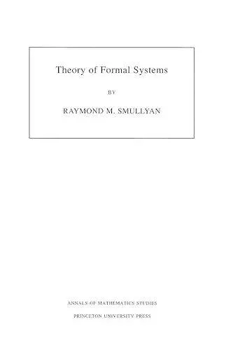 Theory of Formal Systems cover