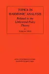 Topics in Harmonic Analysis Related to the Littlewood-Paley Theory cover