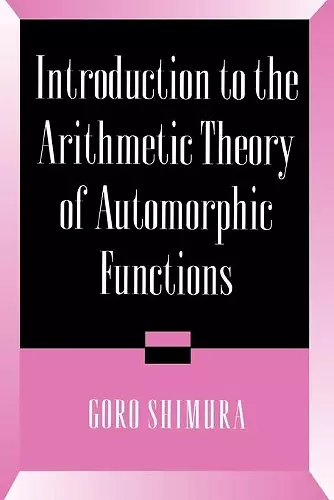 Introduction to Arithmetic Theory of Automorphic Functions cover