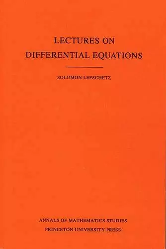 Lectures on Differential Equations cover