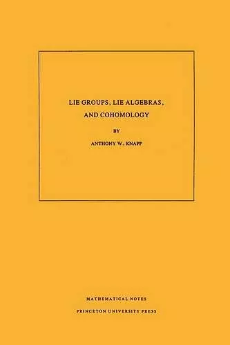 Lie Groups, Lie Algebras, and Cohomology cover