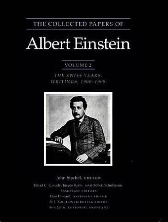 The Collected Papers of Albert Einstein, Volume 2 cover