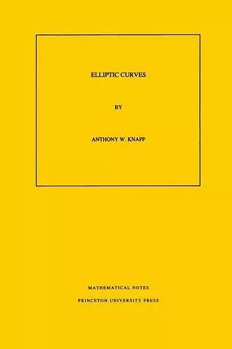 Elliptic Curves cover