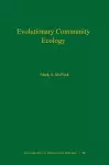 Evolutionary Community Ecology cover