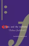 Music and the Ineffable cover