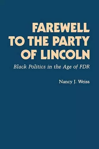 Farewell to the Party of Lincoln cover