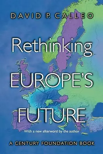 Rethinking Europe's Future cover