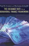 The Exchange Rate in a Behavioral Finance Framework cover