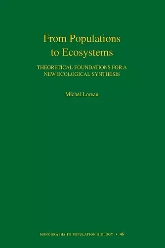 From Populations to Ecosystems cover