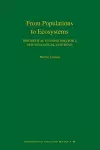 From Populations to Ecosystems cover