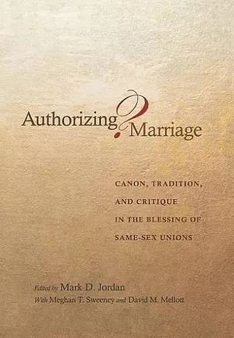 Authorizing Marriage? cover