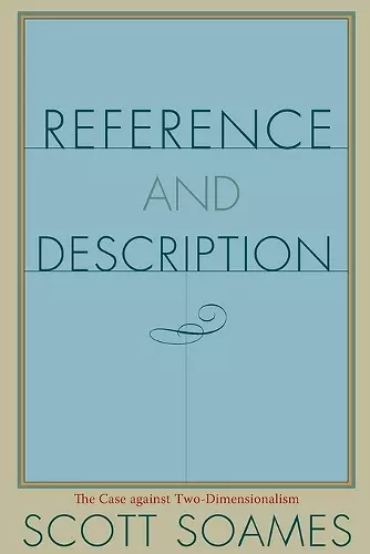 Reference and Description cover